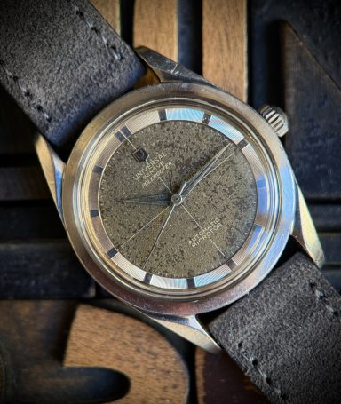 1959 Universal Geneve Polerouter 20357-1 Tropical Dial