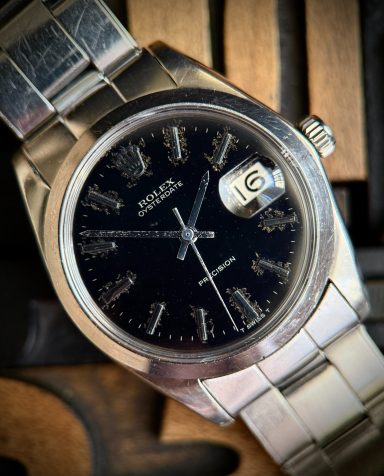 1967 Rolex Oysterdate Precision 6694 Gilt No Lume Dial